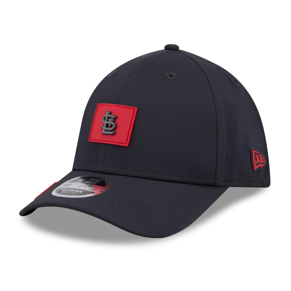 St. Louis Cardinals New Era 2026 Clubhouse M-Crown 39THIRTY Flex Hat - Navy Hats