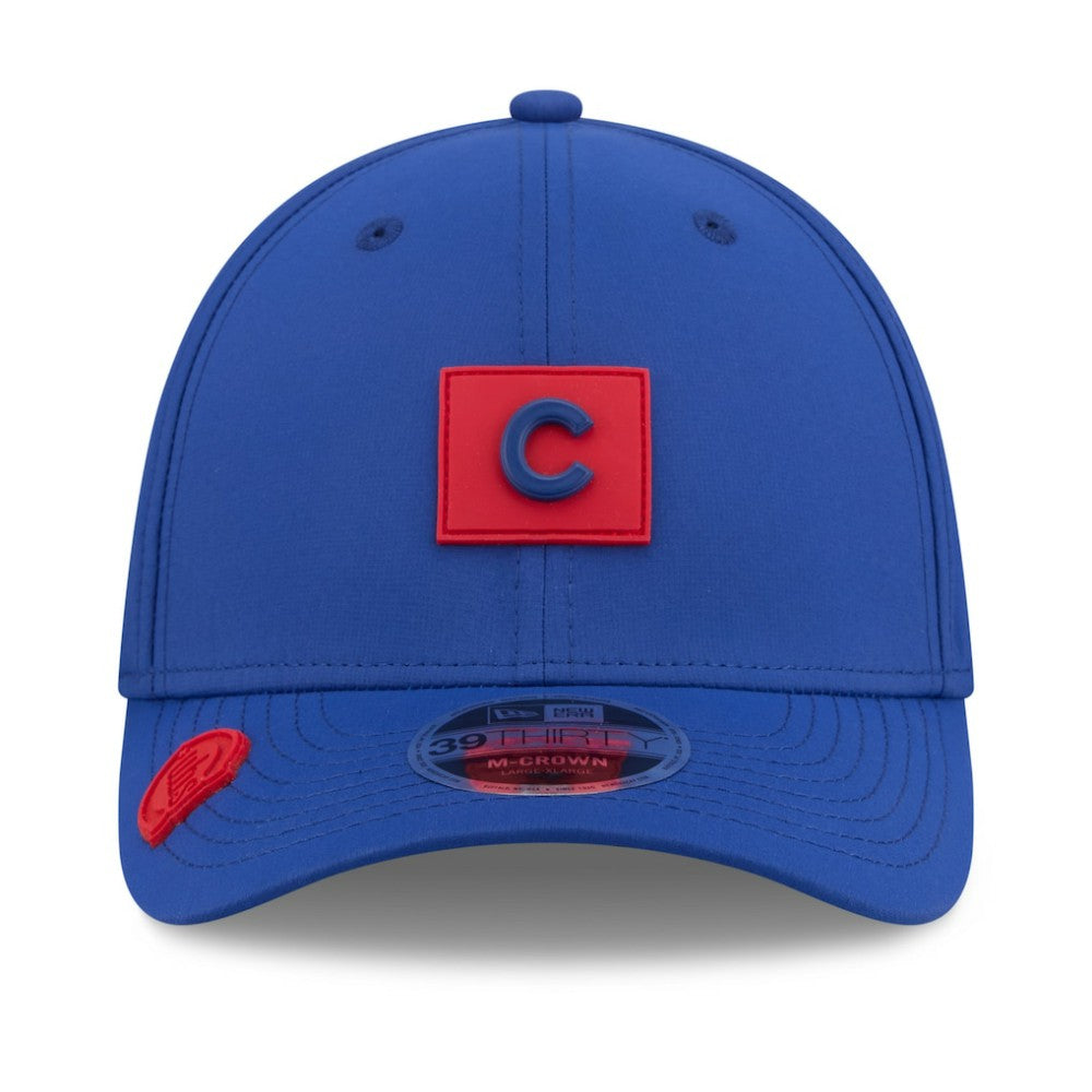 Chicago Cubs New Era 2026 Clubhouse M-Crown 39THIRTY Flex Hat - Royal Hats