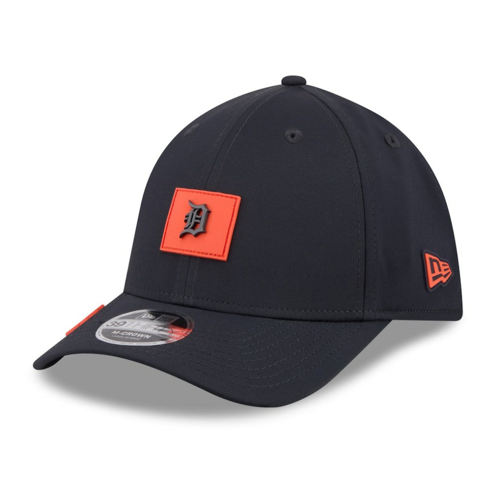 Detroit Tigers New Era 2026 Clubhouse M-Crown 39THIRTY Flex Hat - Navy Hats