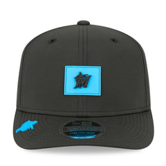 Miami Marlins New Era 2026 Clubhouse 9SEVENTY Adjustable Hat - Black Hats