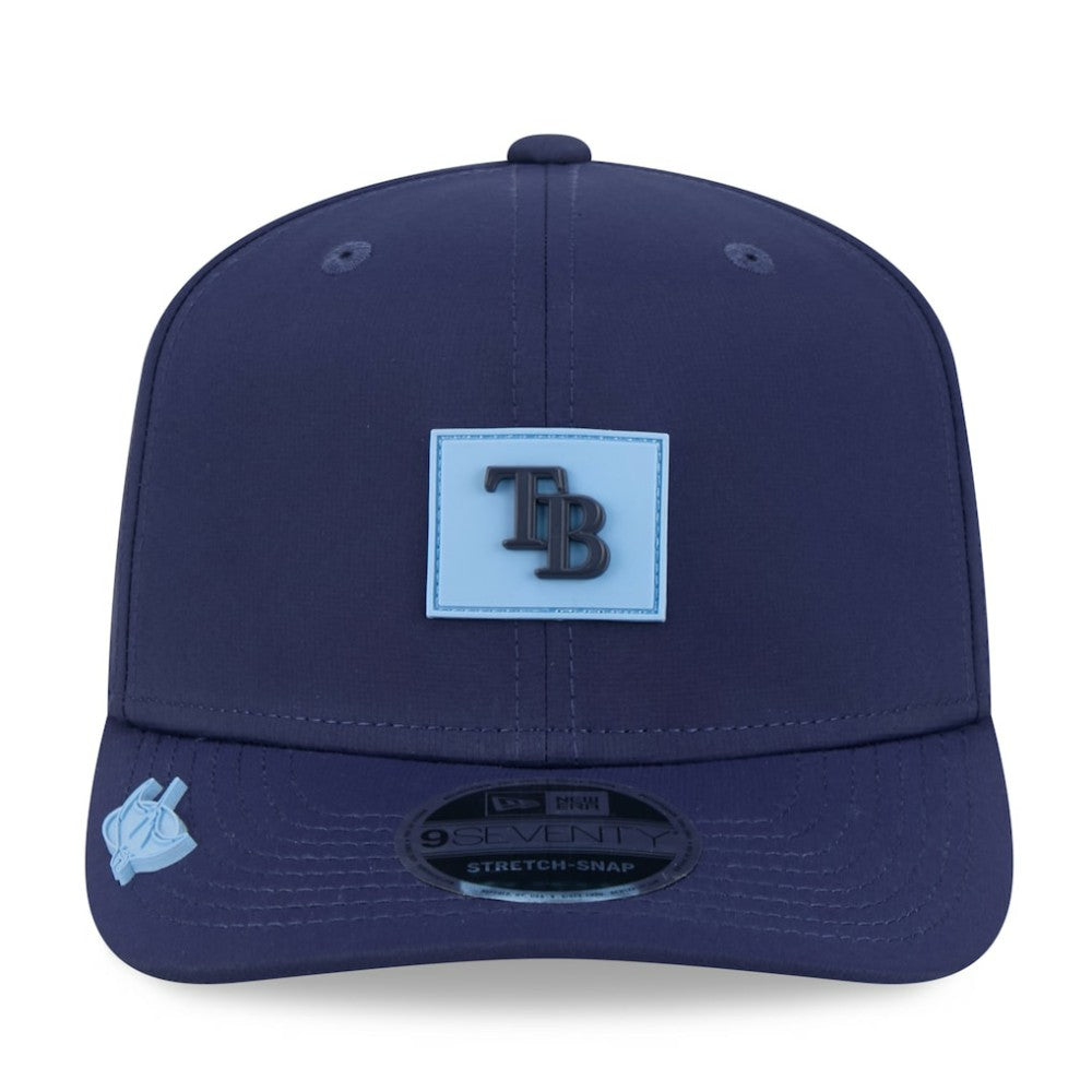 Tampa Bay Rays New Era 2026 Clubhouse 9SEVENTY Adjustable Hat - Navy Hats