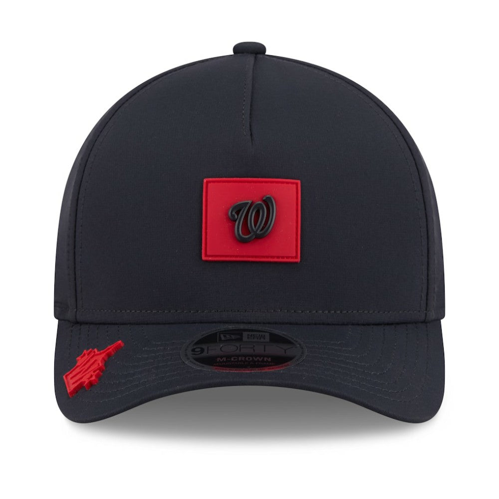 Washington Nationals New Era 2026 Clubhouse 9FORTY A-Frame Adjustable Hat - Navy Hats
