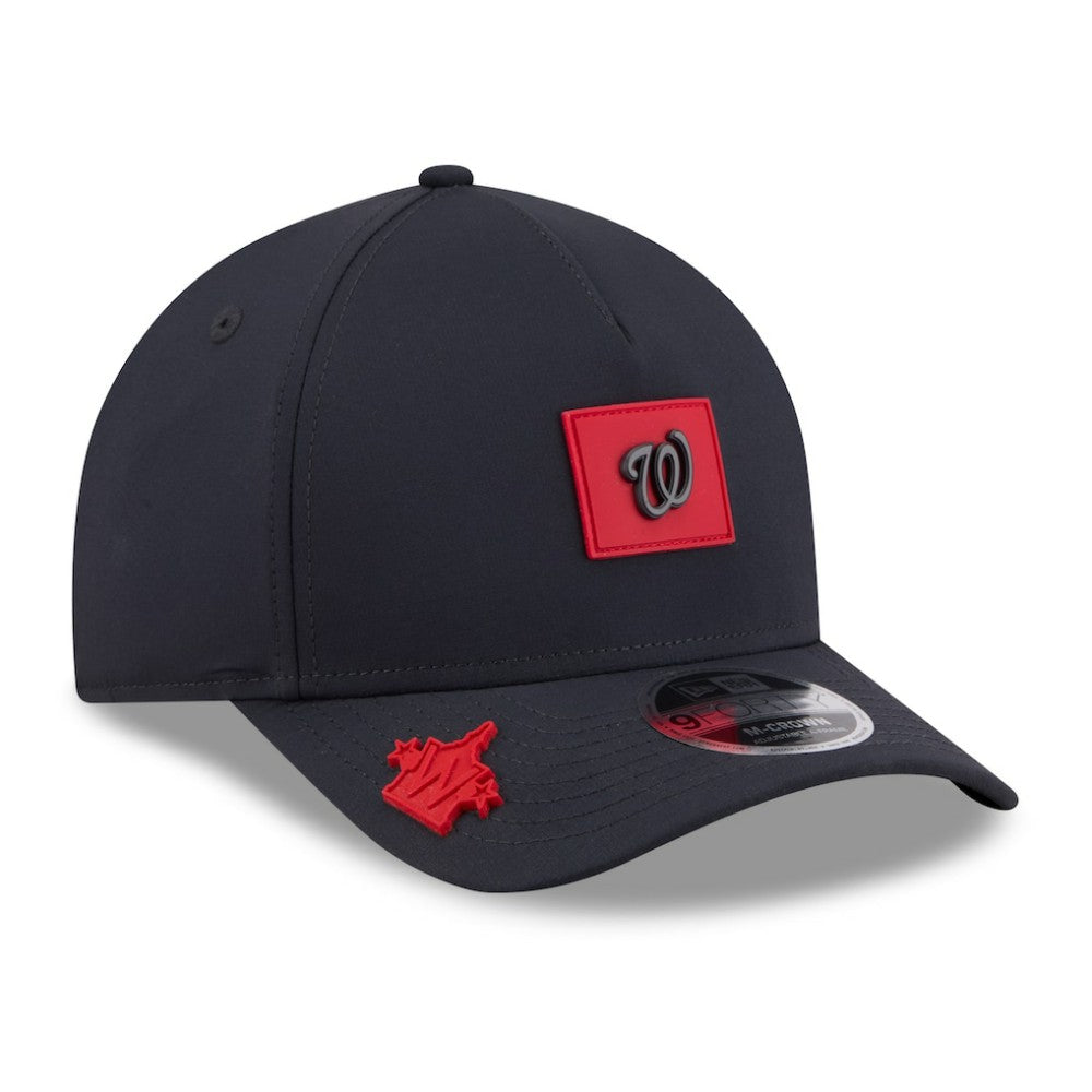 Washington Nationals New Era 2026 Clubhouse 9FORTY A-Frame Adjustable Hat - Navy Hats