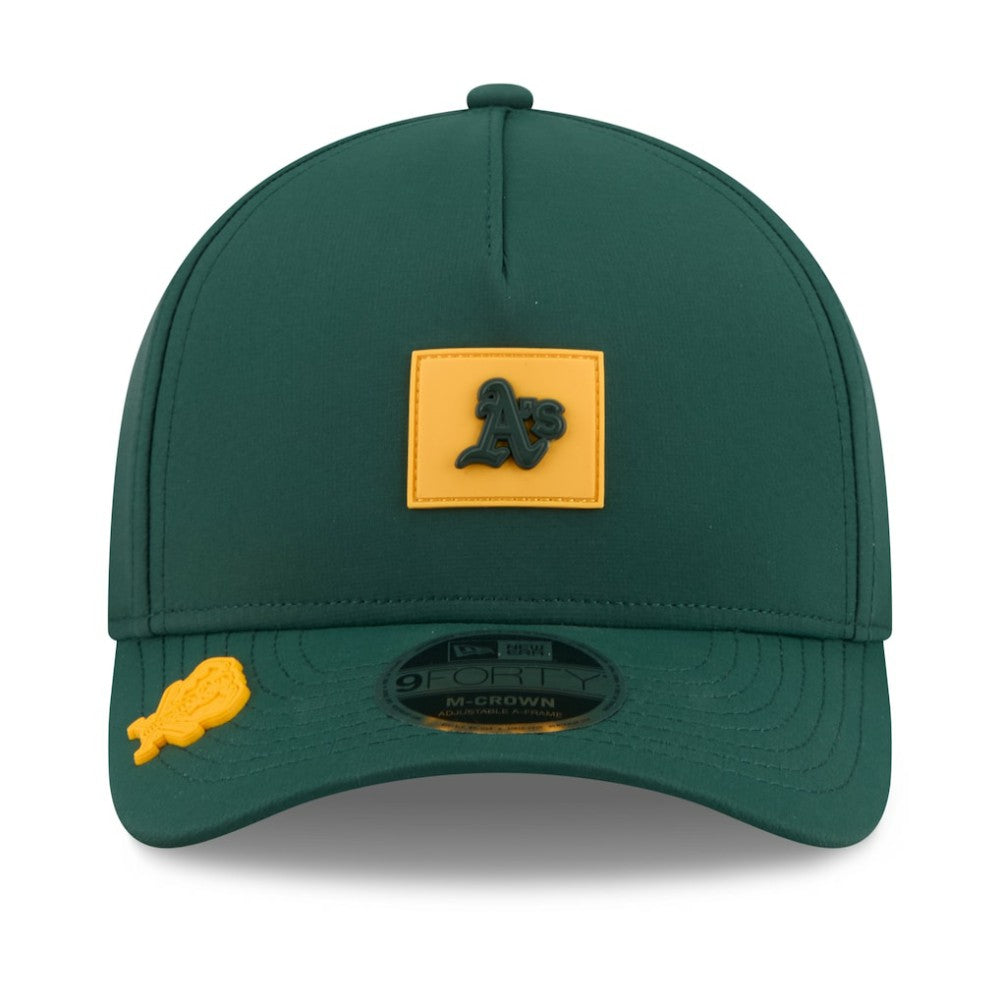 Athletics New Era 2026 Clubhouse 9FORTY A-Frame Adjustable Hat - Green Hats
