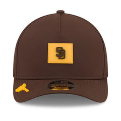 San Diego Padres New Era 2026 Clubhouse 9FORTY A-Frame Adjustable Hat - Brown Hats