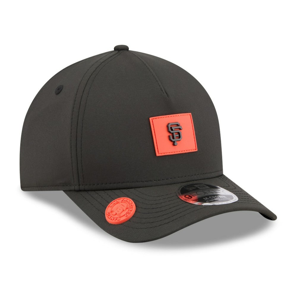 San Francisco Giants New Era 2026 Clubhouse 9FORTY A-Frame Adjustable Hat - Black Hats
