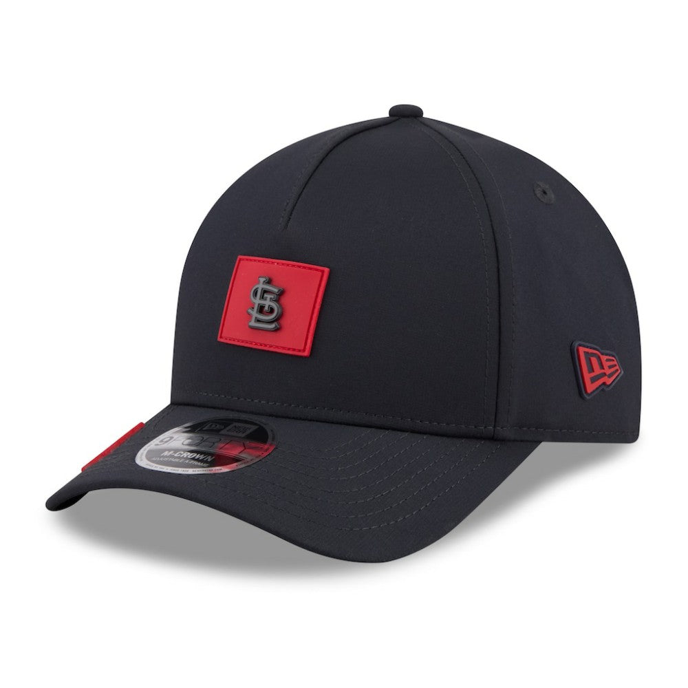 St. Louis Cardinals New Era 2026 Clubhouse 9FORTY A-Frame Adjustable Hat - Navy Hats