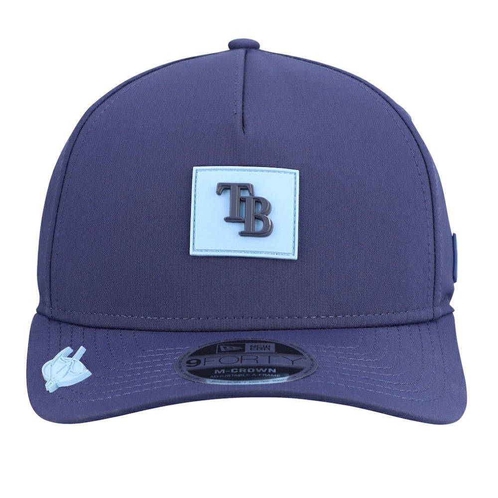 Tampa Bay Rays New Era 2026 Clubhouse 9FORTY A-Frame Adjustable Hat - Navy Hats