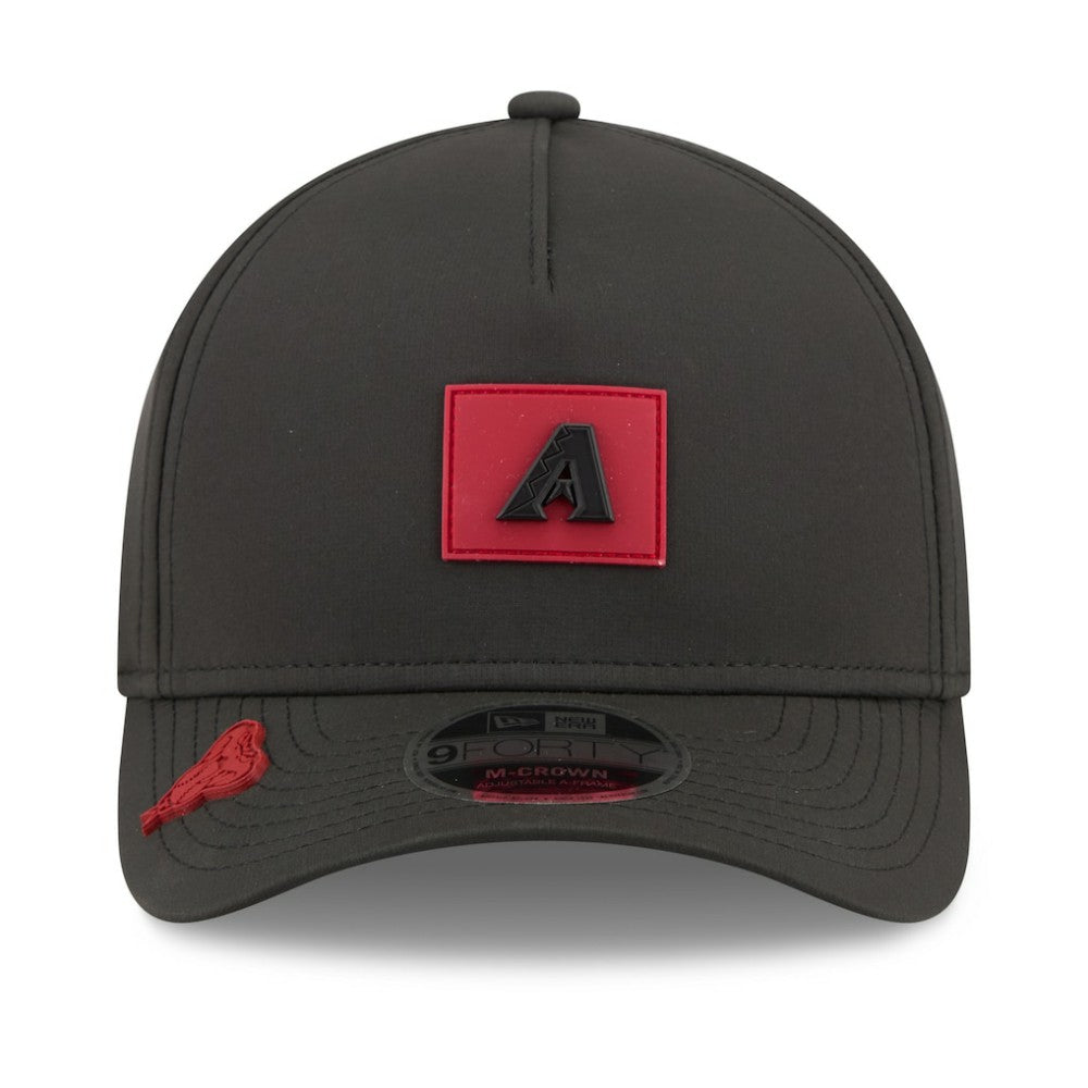 Arizona Diamondbacks New Era 2026 Clubhouse 9FORTY A-Frame Adjustable Hat - Black Hats