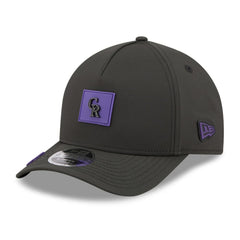 Colorado Rockies New Era 2026 Clubhouse 9FORTY A-Frame Adjustable Hat - Black Hats
