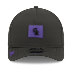 Colorado Rockies New Era 2026 Clubhouse 9FORTY A-Frame Adjustable Hat - Black Hats
