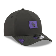 Colorado Rockies New Era 2026 Clubhouse 9FORTY A-Frame Adjustable Hat - Black Hats