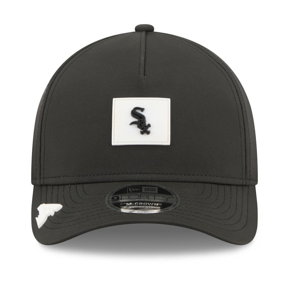 Chicago White Sox New Era 2026 Clubhouse 9FORTY A-Frame Adjustable Hat - Black Hats
