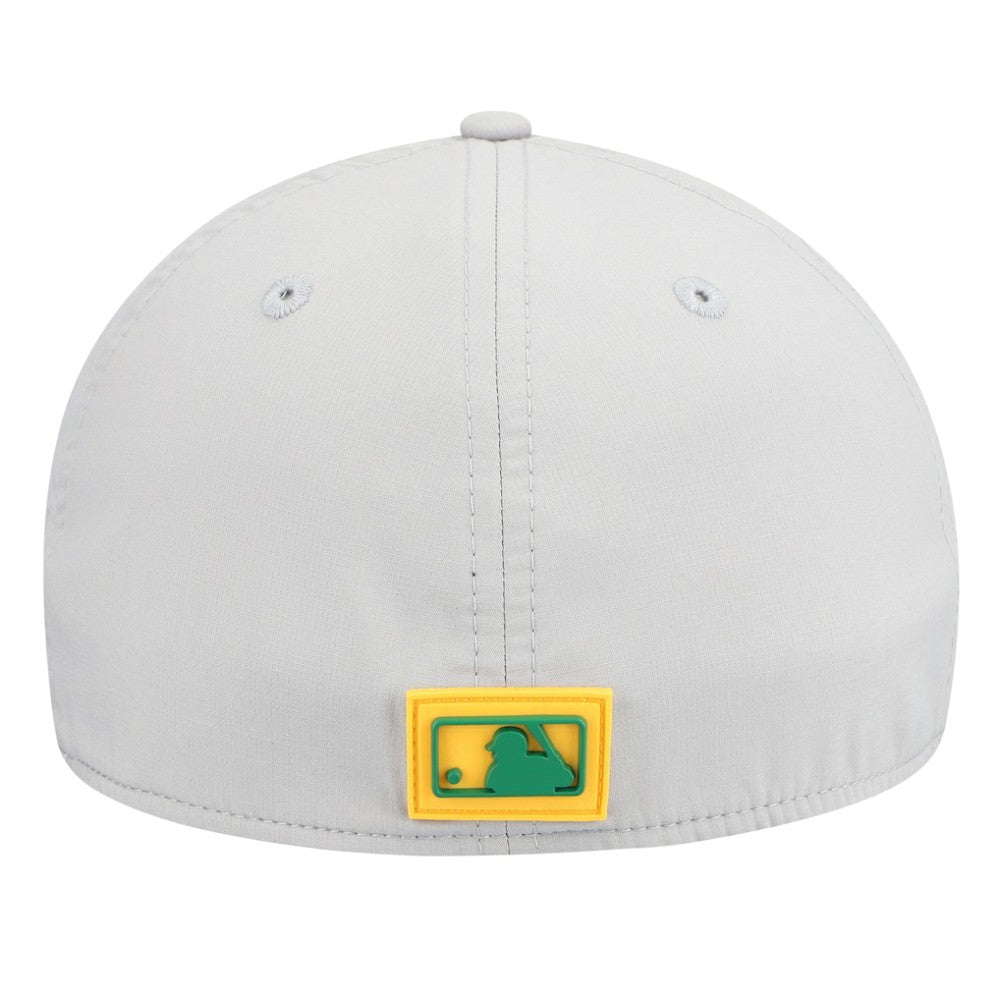 Athletics New Era 2026 Clubhouse Alternate 39THIRTY Flex Hat - Gray Hats