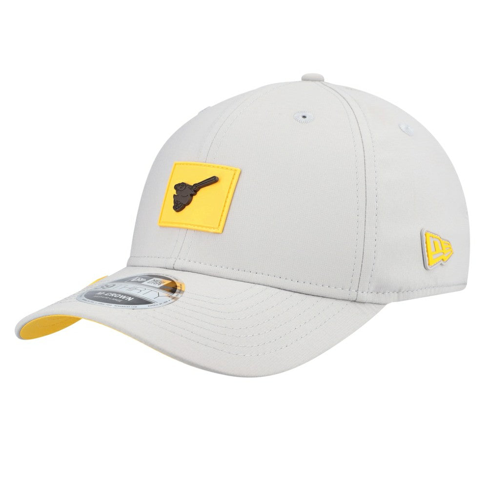 San Diego Padres New Era 2026 Clubhouse Alternate 39THIRTY Flex Hat - Gray Hats