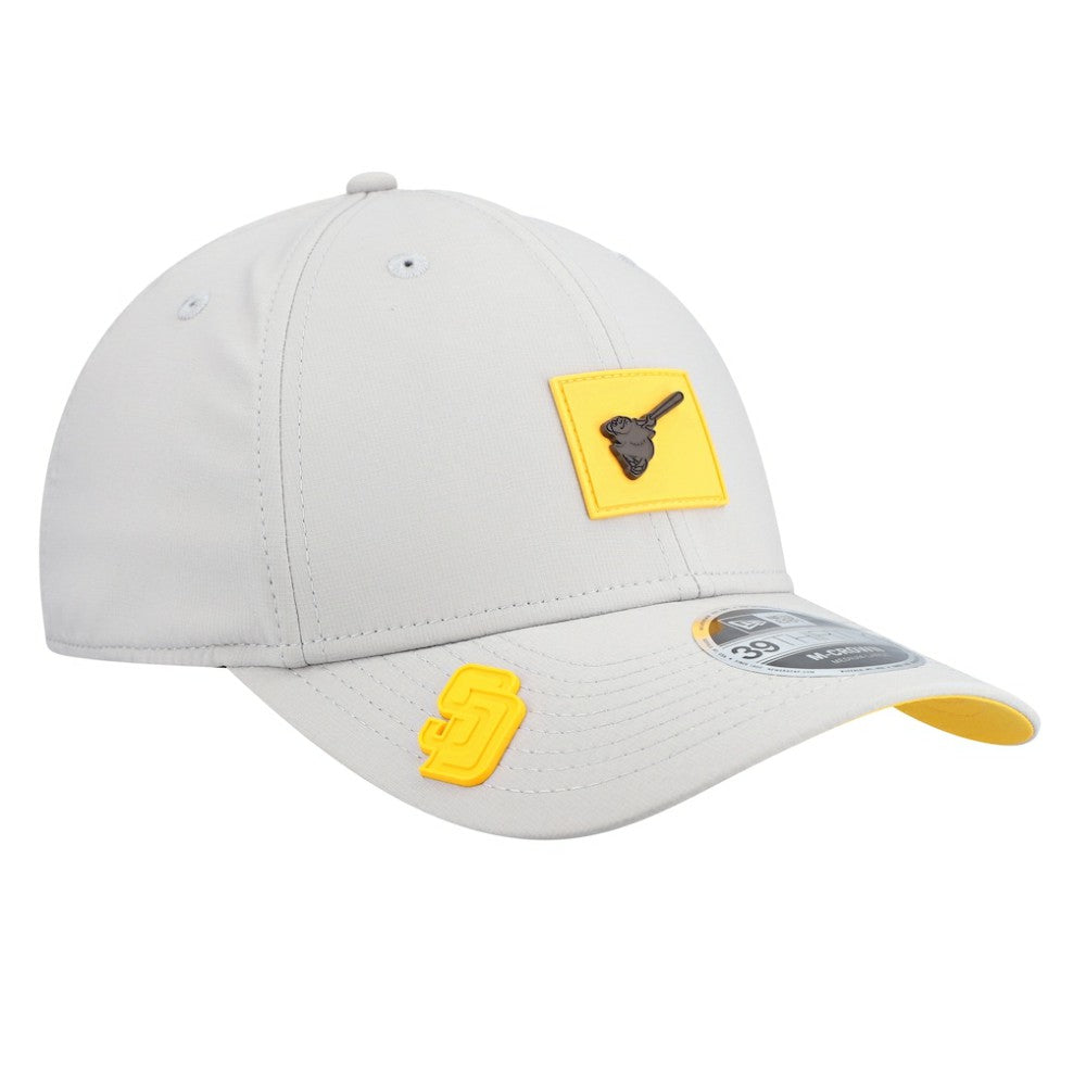 San Diego Padres New Era 2026 Clubhouse Alternate 39THIRTY Flex Hat - Gray Hats