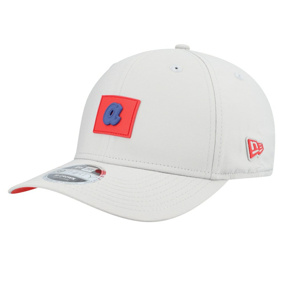 Atlanta Braves New Era 2026 Clubhouse Alternate 39THIRTY Flex Hat - Gray Hats