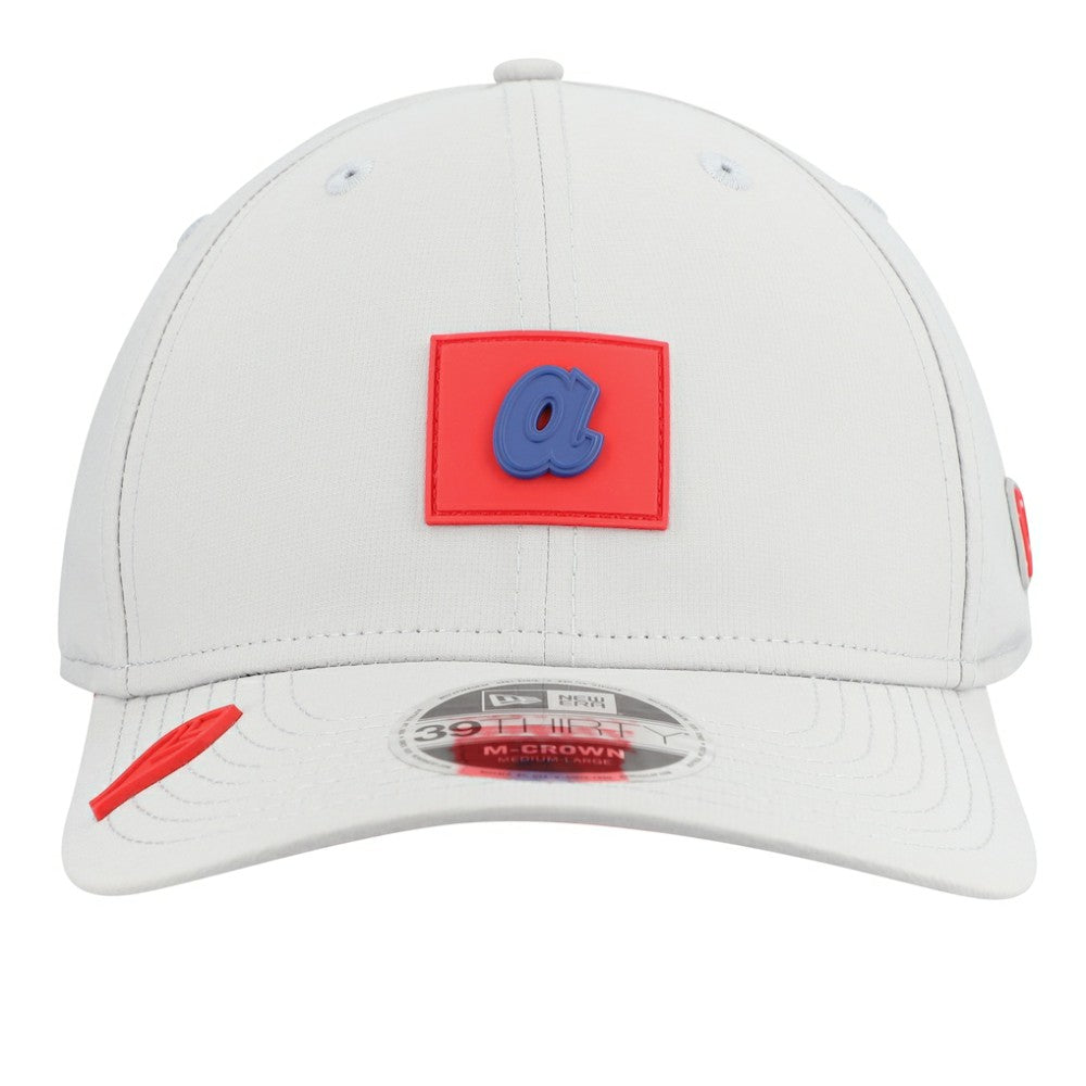 Atlanta Braves New Era 2026 Clubhouse Alternate 39THIRTY Flex Hat - Gray Hats