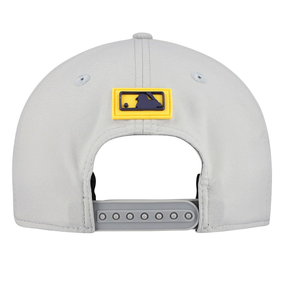 Milwaukee Brewers New Era 2026 Clubhouse 9SEVENTY Adjustable Hat - Gray Hats