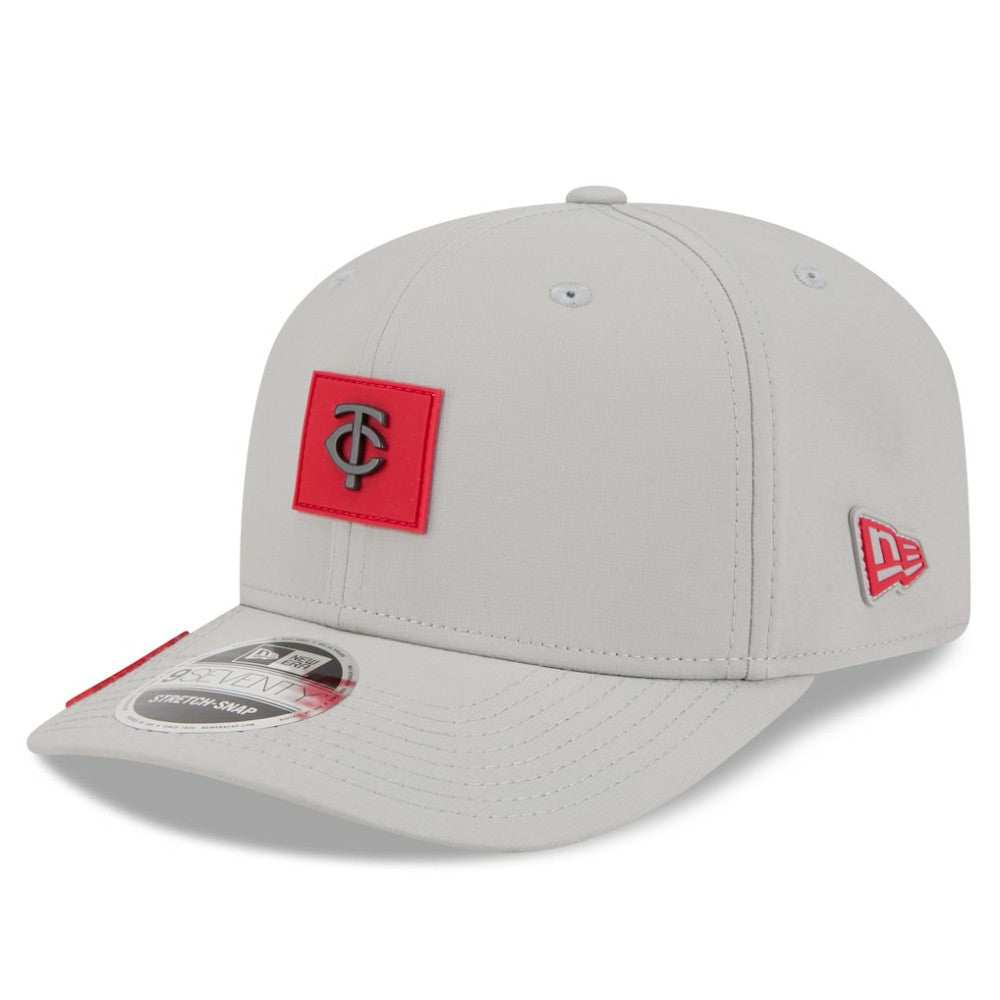 Minnesota Twins New Era 2026 Clubhouse 9SEVENTY Adjustable Hat - Gray Hats