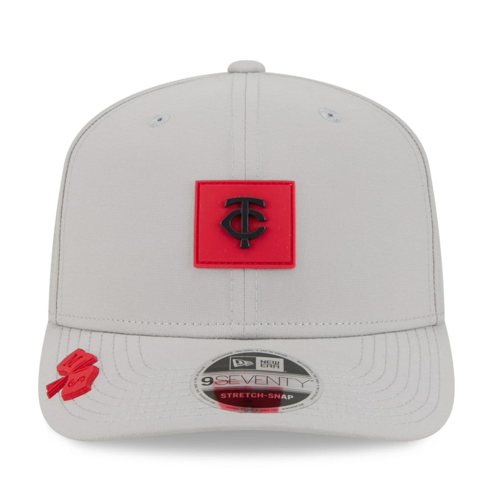 Minnesota Twins New Era 2026 Clubhouse 9SEVENTY Adjustable Hat - Gray Hats