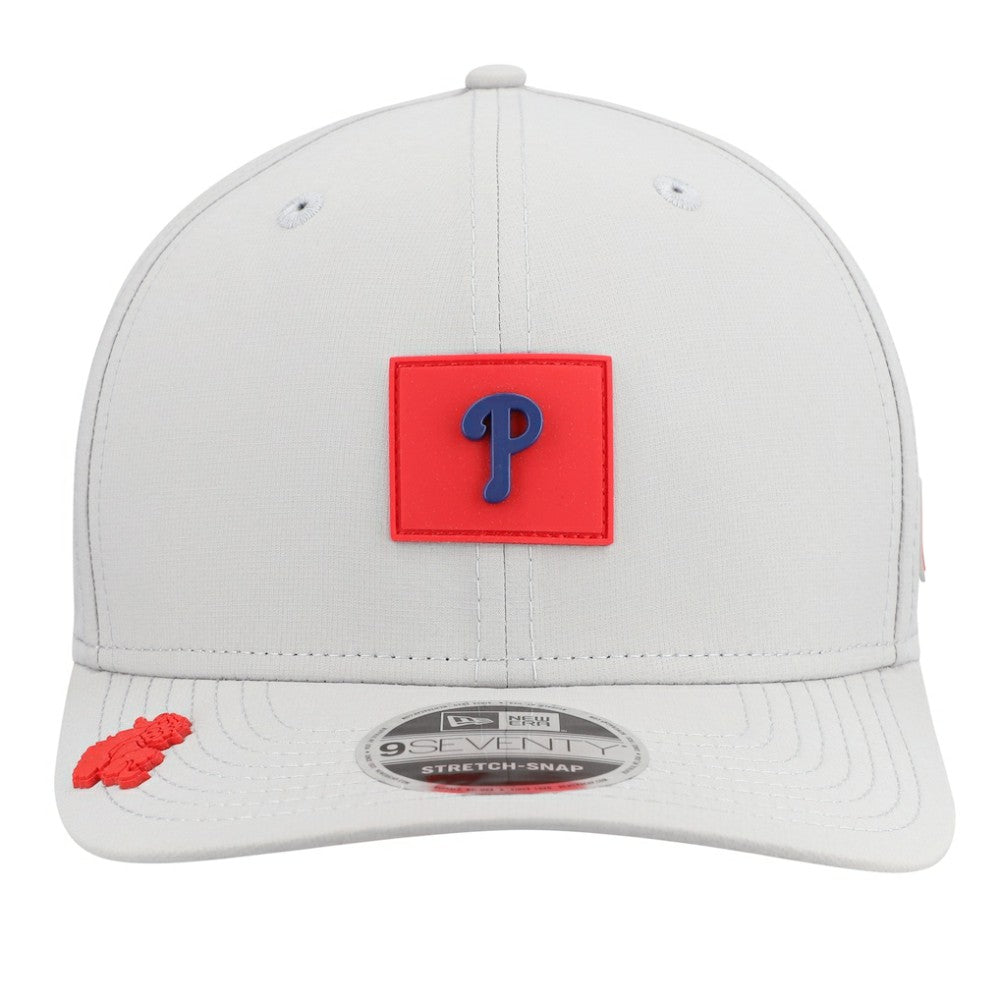 Philadelphia Phillies New Era 2026 Clubhouse 9SEVENTY Adjustable Hat - Gray Hats