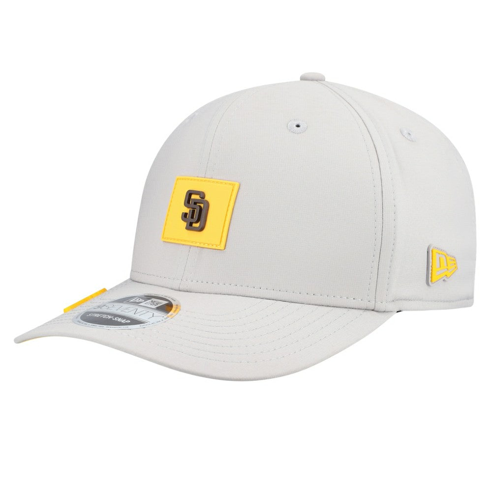 San Diego Padres New Era 2026 Clubhouse 9SEVENTY Adjustable Hat - Gray Hats