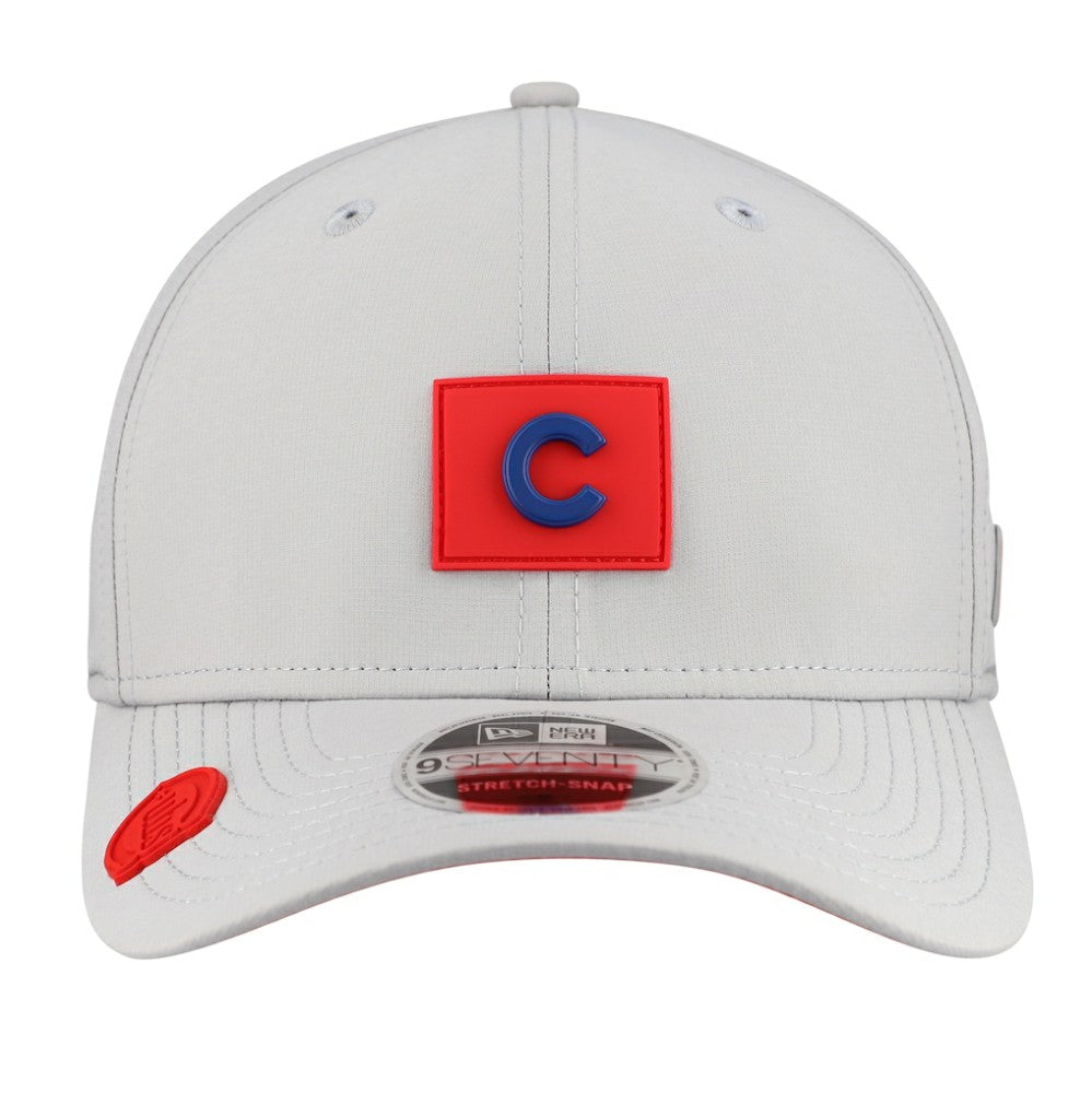 Chicago Cubs New Era 2026 Clubhouse 9SEVENTY Adjustable Hat - Gray Hats