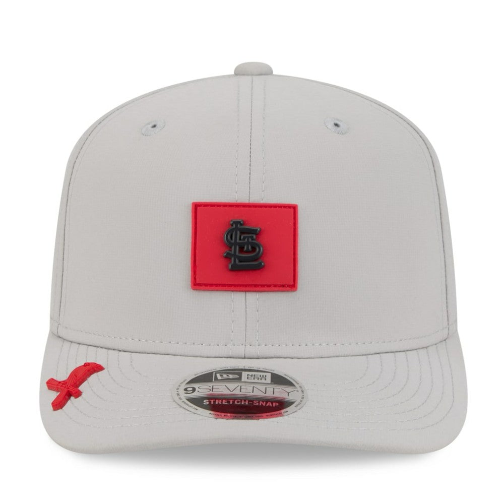 St. Louis Cardinals New Era 2026 Clubhouse 9SEVENTY Adjustable Hat - Gray Hats