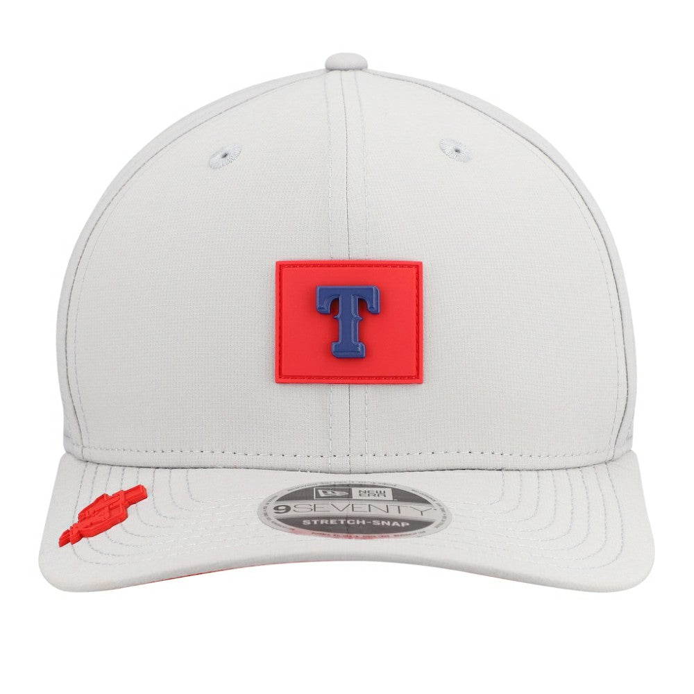 Texas Rangers New Era 2026 Clubhouse 9SEVENTY Adjustable Hat - Gray Hats