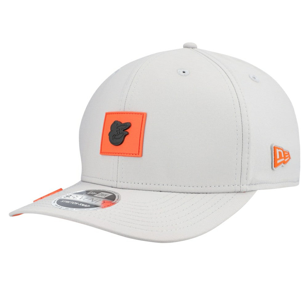 Baltimore Orioles New Era 2026 Clubhouse 9SEVENTY Adjustable Hat - Gray Hats