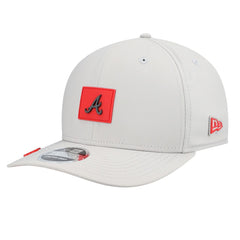 Atlanta Braves New Era 2026 Clubhouse 9SEVENTY Adjustable Hat - Gray Hats