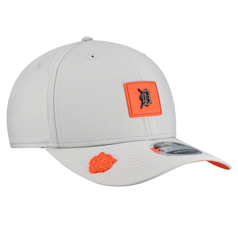Detroit Tigers New Era 2026 Clubhouse 9SEVENTY Adjustable Hat - Gray Hats