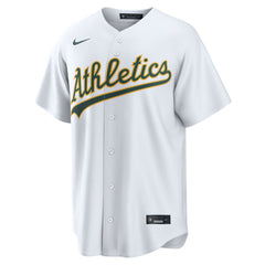 Athletics Nike Home Replica Jersey - White Jerseys