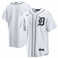 Detroit Tigers Nike Home Replica Jersey - White Jerseys