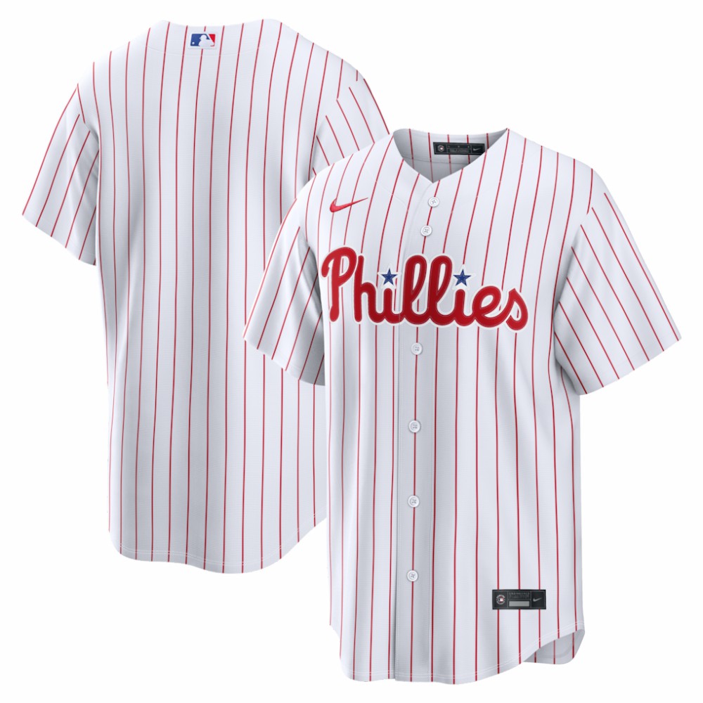 Philadelphia Phillies Nike Home Replica Jersey - White Jerseys