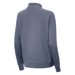 Seattle Seahawks Antigua Women's 50th Season Crush Quarter-Zip Pullover - Heather Navy Pullover