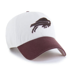 Buffalo Bills '47 Unisex Love Letter Clean Up Adjustable Hat - Stone/Burgundy Hats