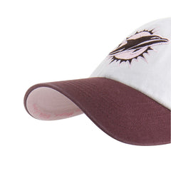 Miami Dolphins '47 Unisex Love Letter Clean Up Adjustable Hat - Stone/Burgundy Hats