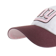 New York Giants '47 Unisex Love Letter Clean Up Adjustable Hat - Stone/Burgundy Hats