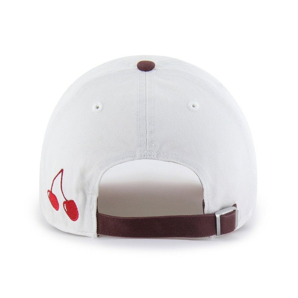 Los Angeles Rams '47 Unisex Love Letter Clean Up Adjustable Hat - Stone/Burgundy Hats
