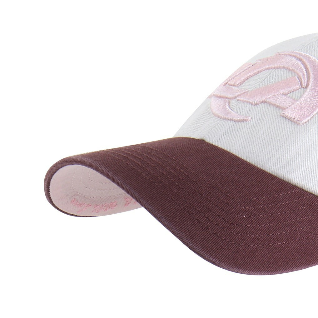 Los Angeles Rams '47 Unisex Love Letter Clean Up Adjustable Hat - Stone/Burgundy Hats
