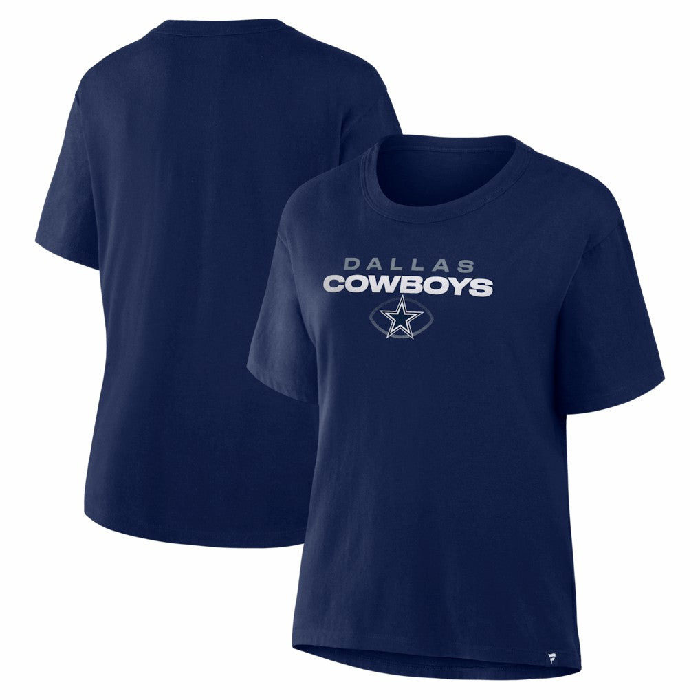 Dallas Cowboys Women's Fade Legacy T-Shirt - Navy T-shirts