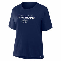 Dallas Cowboys Women's Fade Legacy T-Shirt - Navy T-shirts