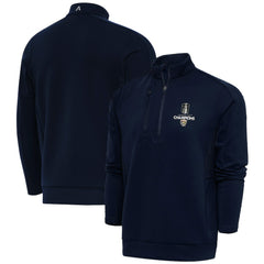 Florida Panthers Fanatics 2025 Stanley Cup Champions Genesis Quarter-Zip Pullover - Navy | US 203185335