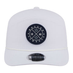 Dallas Cowboys New Era Quick Strike Split Panel 9SEVENTY Stretch-Snap Hat - White Hats