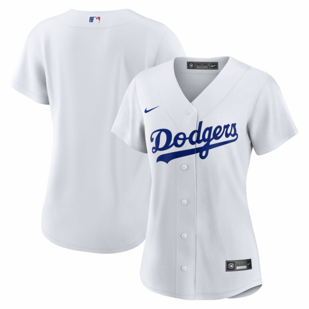 Los Angeles Dodgers Nike Women's Home Replica Jersey - White Jerseys