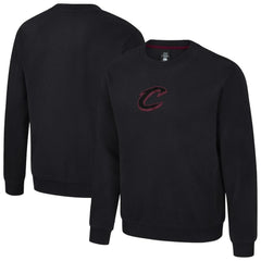 Cleveland Cavaliers Stadium Essentials Unisex Club Level Chenille Sweatshirt Black outlet