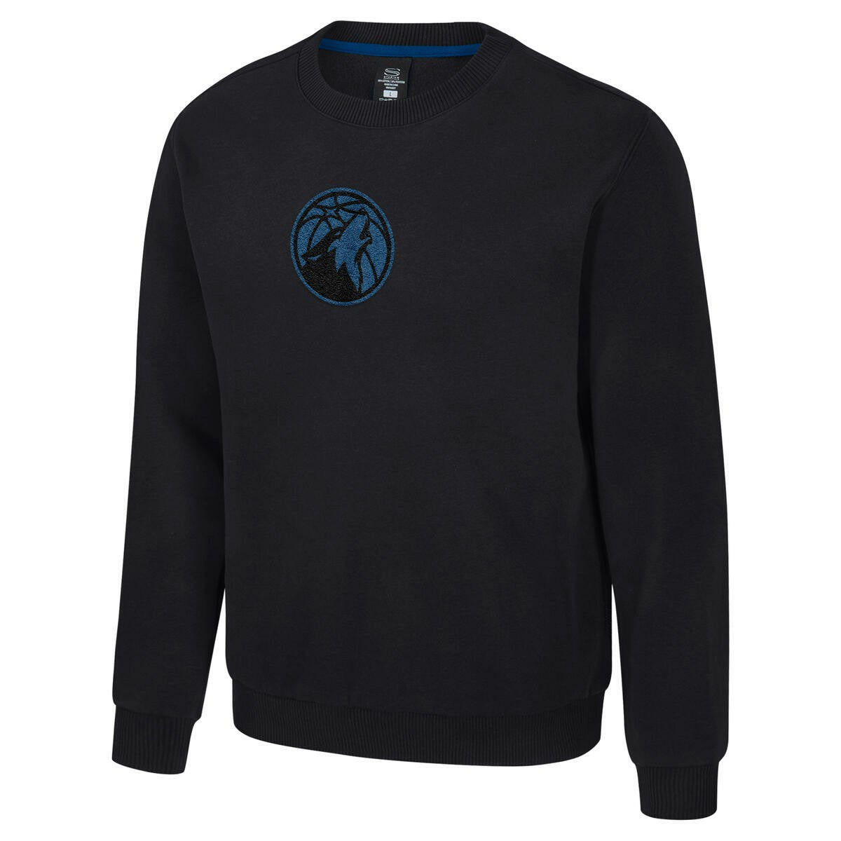 Minnesota Timberwolves Stadium Essentials Unisex Club Level Chenille Sweatshirt Black