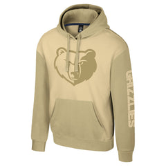 Memphis Grizzlies Stadium Essentials Unisex Rafters Burst Hoodie Khaki outlet